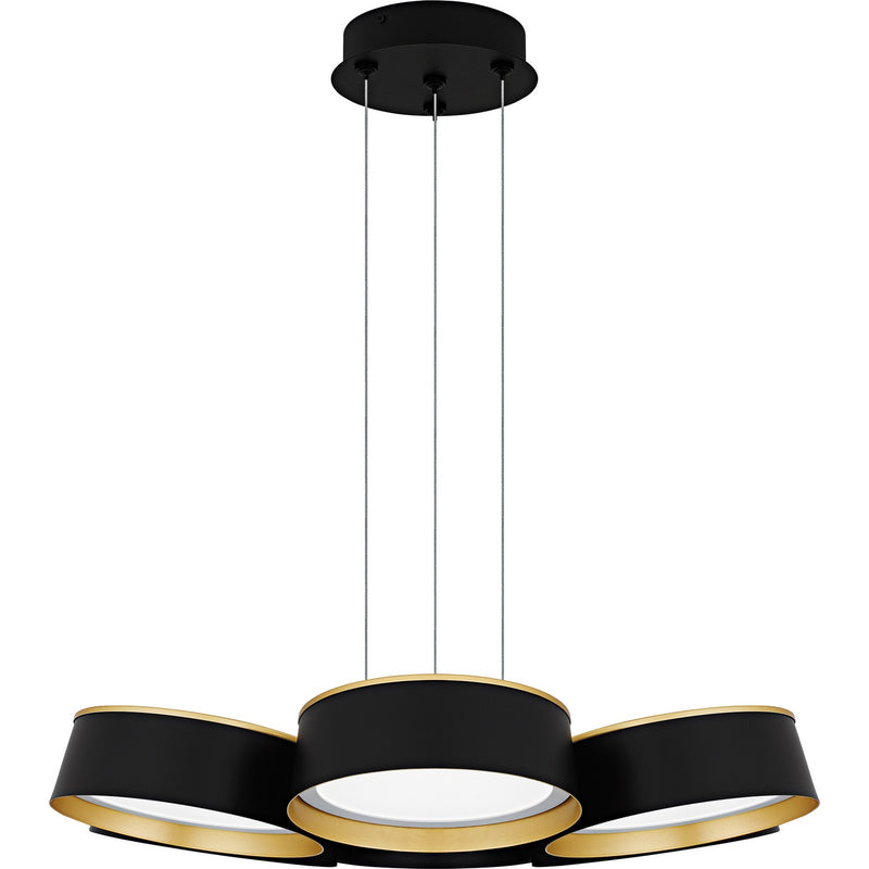 Quoizel BYS5026MBK LED Chandelier, Matte Black