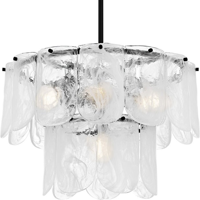 Quoizel CAS2824MBK Five Light Pendant, Matte Black