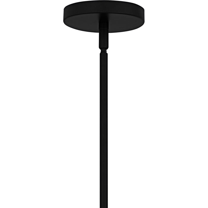 Quoizel CCY5032MBK Six Light Chandelier, Matte Black