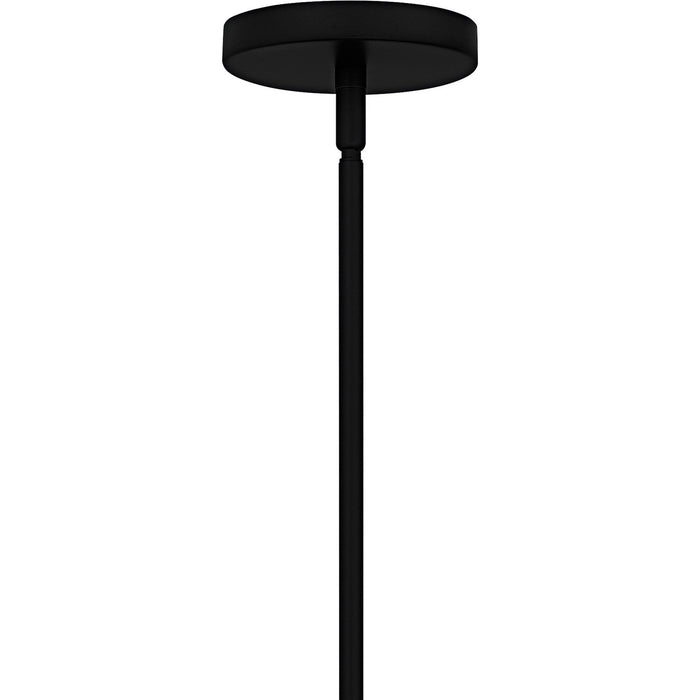Quoizel CCY5040MBK Nine Light Chandelier, Matte Black