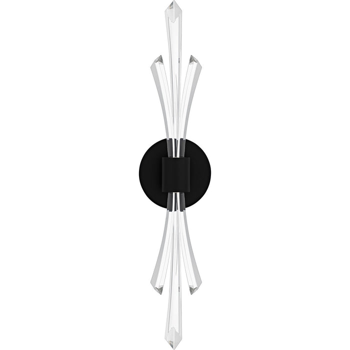 Quoizel CCY8805MBK LED Wall Sconce, Matte Black