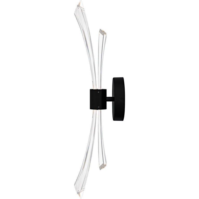 Quoizel CCY8805MBK LED Wall Sconce, Matte Black