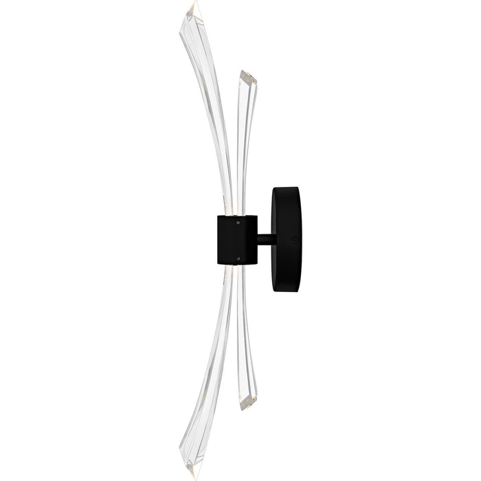 Quoizel CCY8805MBK LED Wall Sconce, Matte Black