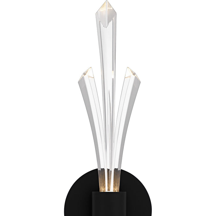 Quoizel CCY8805MBK LED Wall Sconce, Matte Black