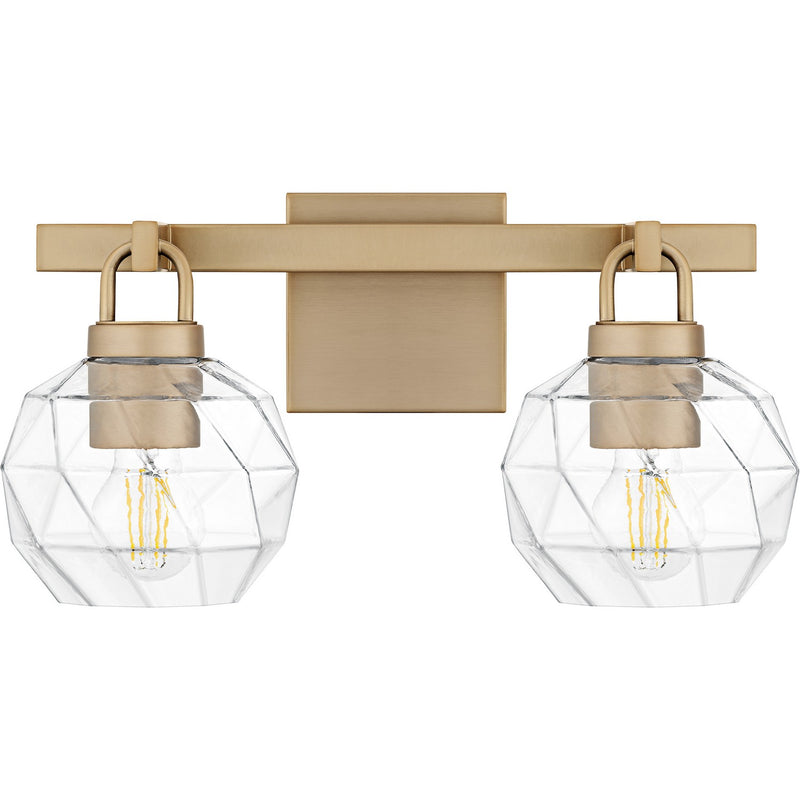 Quoizel CIA8616BGD Two Light Bath, Bronze Gold
