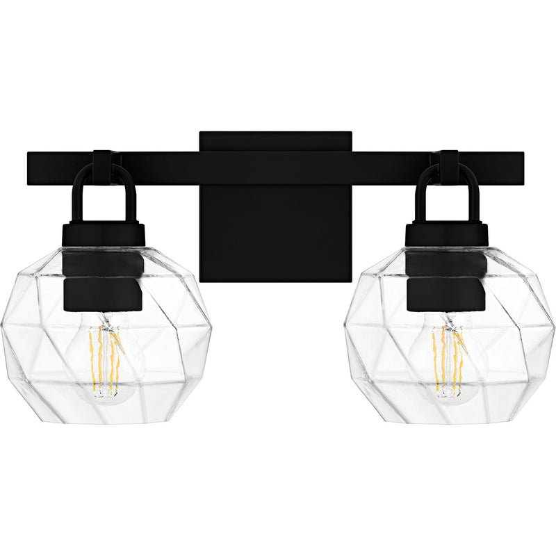 Quoizel CIA8616MBK Two Light Bath, Matte Black