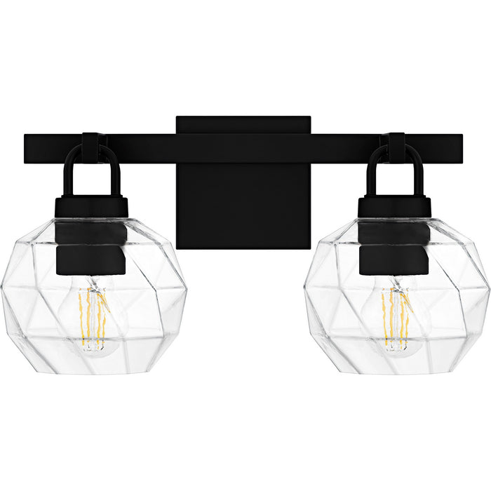Quoizel CIA8616MBK Two Light Bath, Matte Black