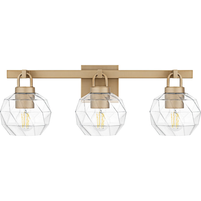 Quoizel CIA8624BGD Three Light Bath, Bronze Gold