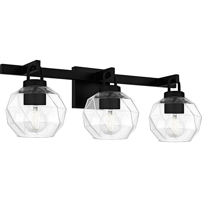 Quoizel CIA8624MBK Three Light Bath, Matte Black