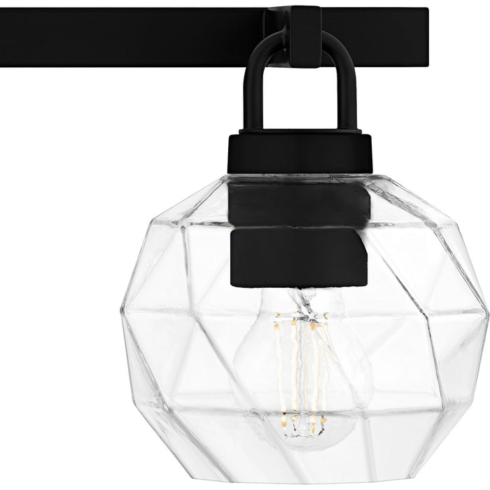 Quoizel CIA8624MBK Three Light Bath, Matte Black