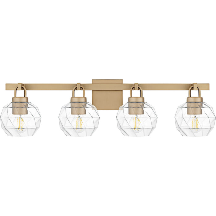 Quoizel CIA8632BGD Four Light Bath, Bronze Gold