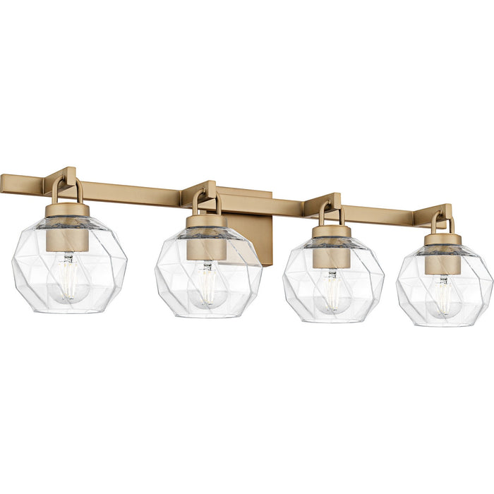 Quoizel CIA8632BGD Four Light Bath, Bronze Gold