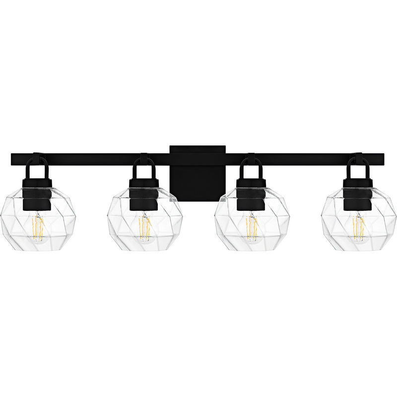 Quoizel CIA8632MBK Four Light Bath, Matte Black