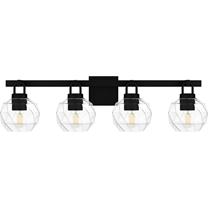 Quoizel CIA8632MBK Four Light Bath, Matte Black