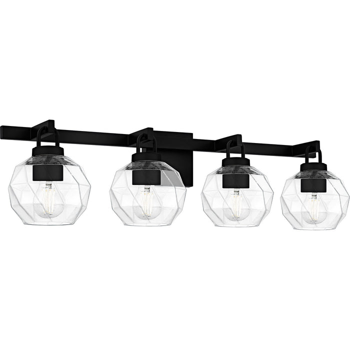 Quoizel CIA8632MBK Four Light Bath, Matte Black