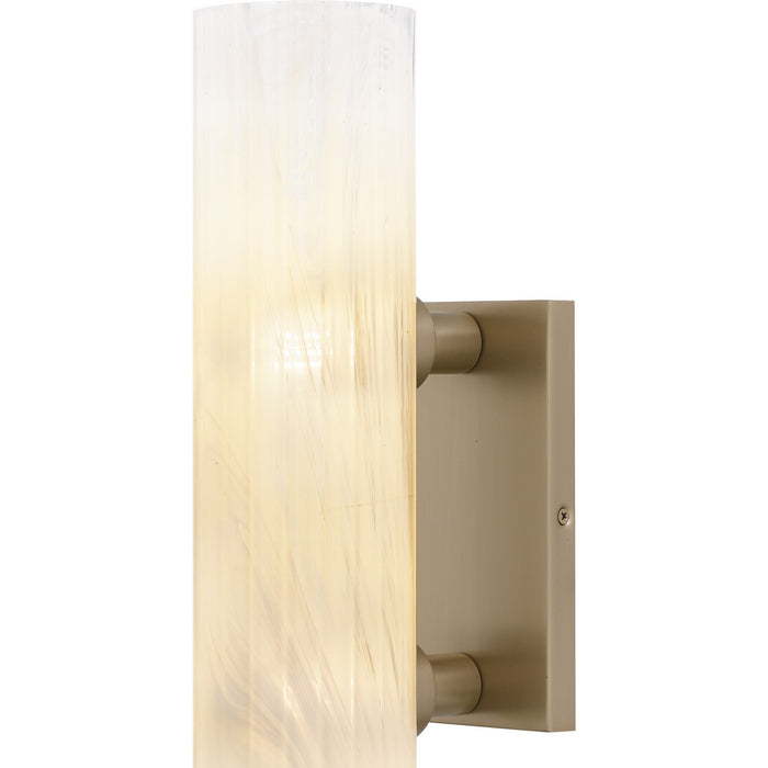Quoizel CRR8805BGD Two Light Wall Sconce, Bronze Gold