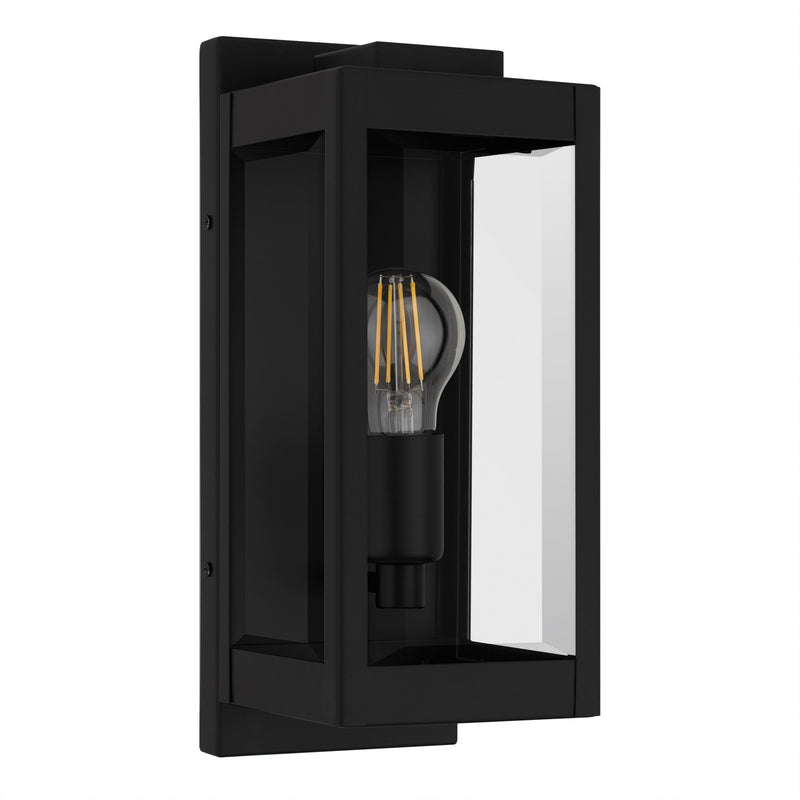 Quoizel EVR8405EK One Light Outdoor Wall Lantern, Earth Black