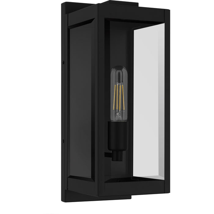 Quoizel EVR8406EK One Light Outdoor Wall Lantern, Earth Black
