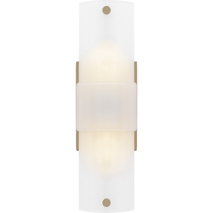 Quoizel FGN8705BGD Two Light Wall Sconce, Bronze Gold
