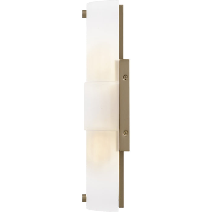 Quoizel FGN8705BGD Two Light Wall Sconce, Bronze Gold