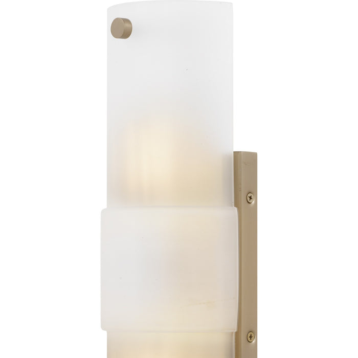 Quoizel FGN8705BGD Two Light Wall Sconce, Bronze Gold