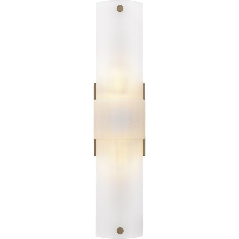 Quoizel FGN8805BGD Two Light Wall Sconce, Bronze Gold