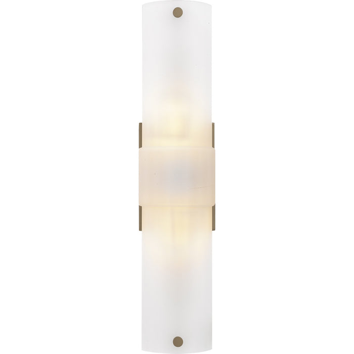 Quoizel FGN8805BGD Two Light Wall Sconce, Bronze Gold