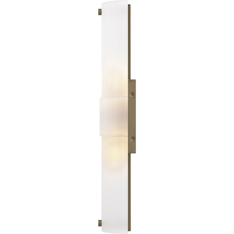 Quoizel FGN8805BGD Two Light Wall Sconce, Bronze Gold