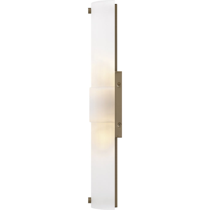 Quoizel FGN8805BGD Two Light Wall Sconce, Bronze Gold
