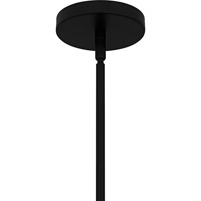 Quoizel FRK1812MBK Three Light Pendant, Matte Black