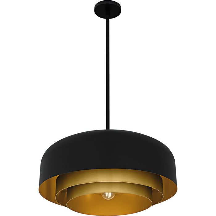 Quoizel FRK2822MBK Four Light Pendant, Matte Black