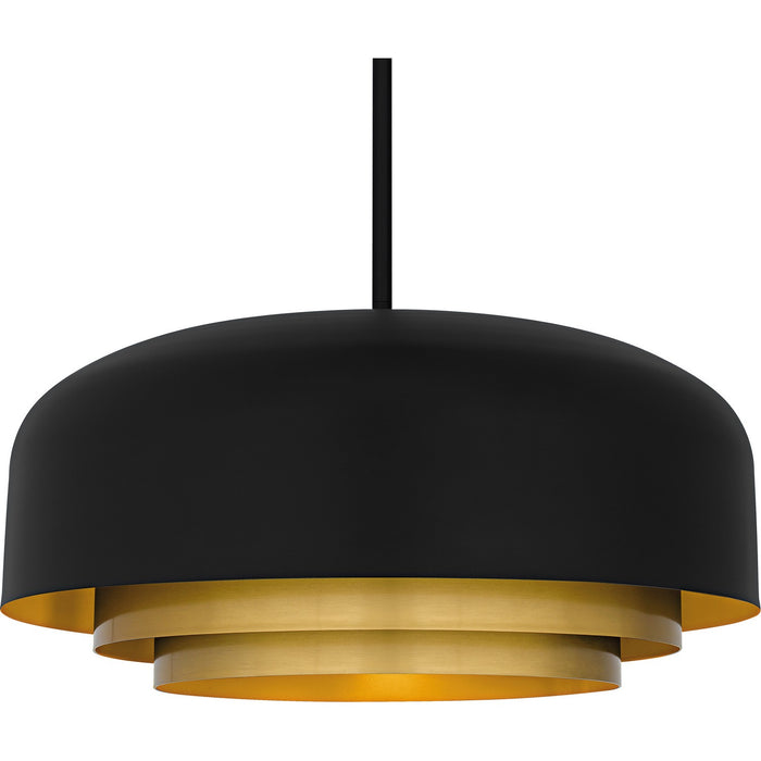Quoizel FRK2822MBK Four Light Pendant, Matte Black