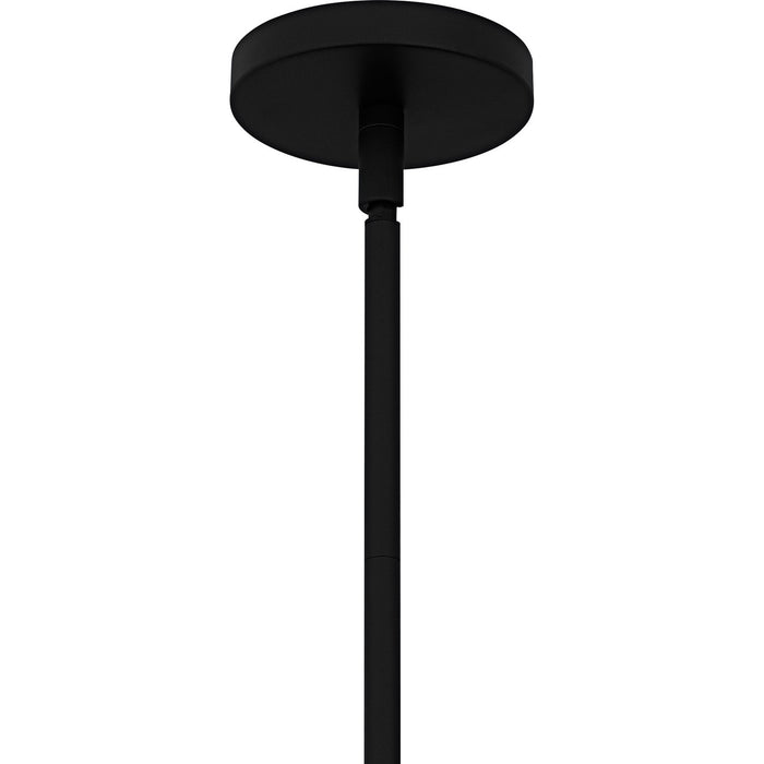 Quoizel FRK2822MBK Four Light Pendant, Matte Black