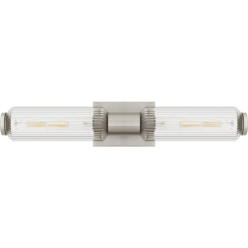 Quoizel HWS8524BN Two Light Bath, Brushed Nickel
