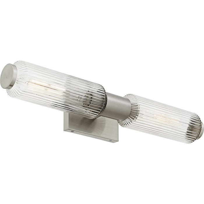 Quoizel HWS8524BN Two Light Bath, Brushed Nickel
