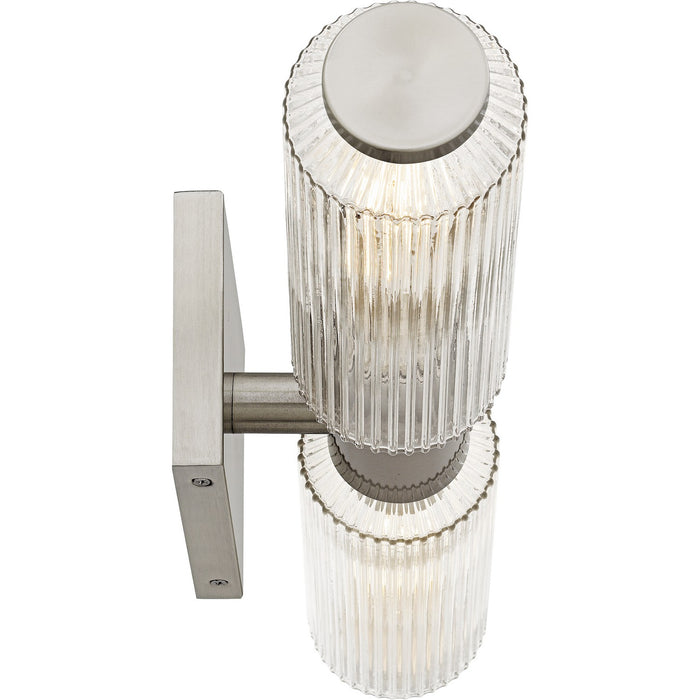 Quoizel HWS8524BN Two Light Bath, Brushed Nickel