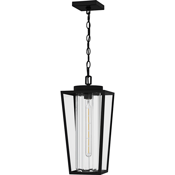 Quoizel JET1509MBK One Light Mini Pendant, Matte Black