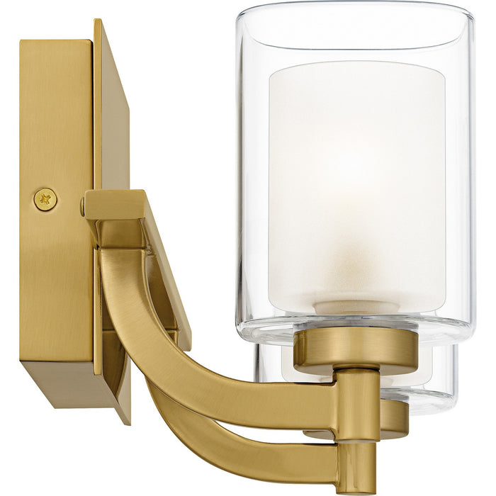 Quoizel KLT8602BRGLED Two Light Bath, Brushed Gold