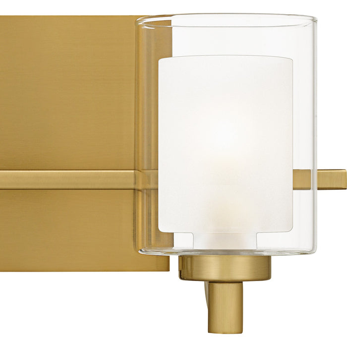 Quoizel KLT8602BRGLED Two Light Bath, Brushed Gold