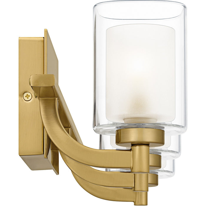 Quoizel KLT8603BRGLED Three Light Bath, Brushed Gold