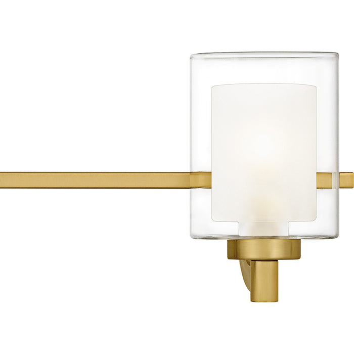 Quoizel KLT8605BRGLED Five Light Bath, Brushed Gold