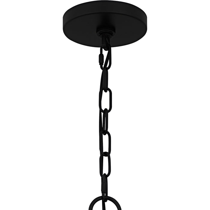 Quoizel LKY5028MBK Five Light Chandelier, Matte Black
