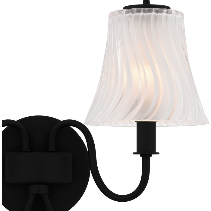 Quoizel MCK8615MBK Two Light Bath, Matte Black