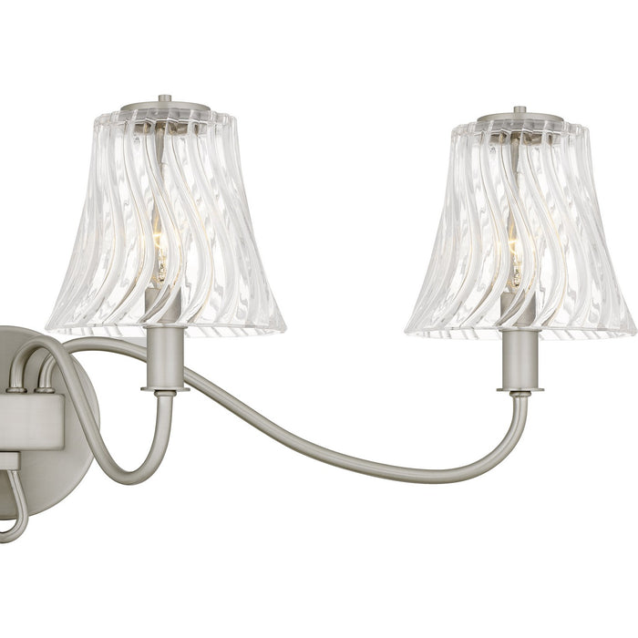 Quoizel MCK8631BN Four Light Bath, Brushed Nickel