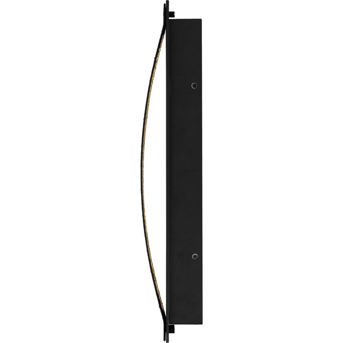 Quoizel ONX8405EK LED Outdoor Wall Lantern, Earth Black