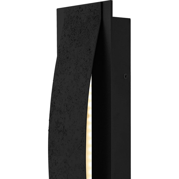 Quoizel ONX8405EK LED Outdoor Wall Lantern, Earth Black