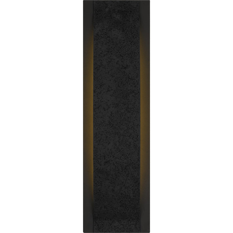Quoizel ONX8407EK LED Outdoor Wall Lantern, Earth Black