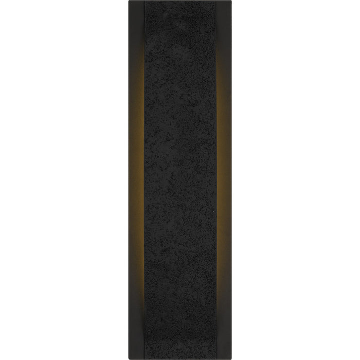 Quoizel ONX8407EK LED Outdoor Wall Lantern, Earth Black