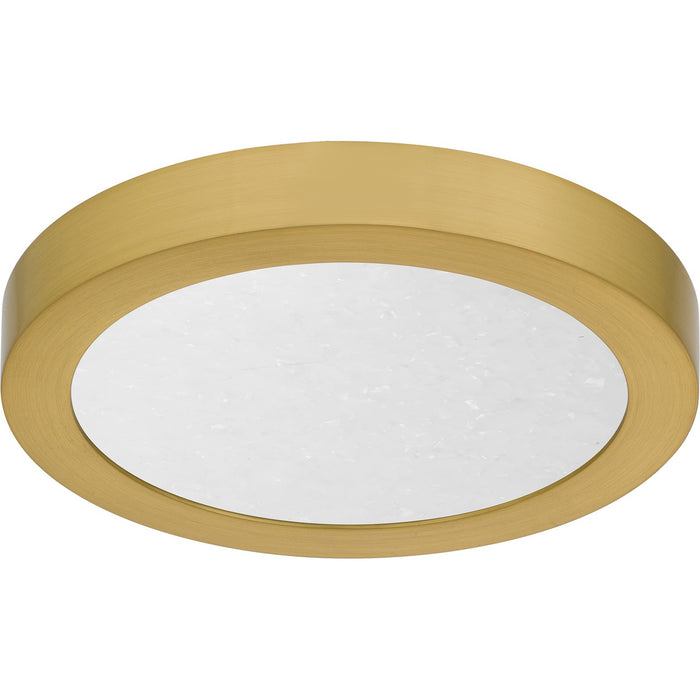 Quoizel OSTA1708BRG LED Flush Mount, Brushed Gold