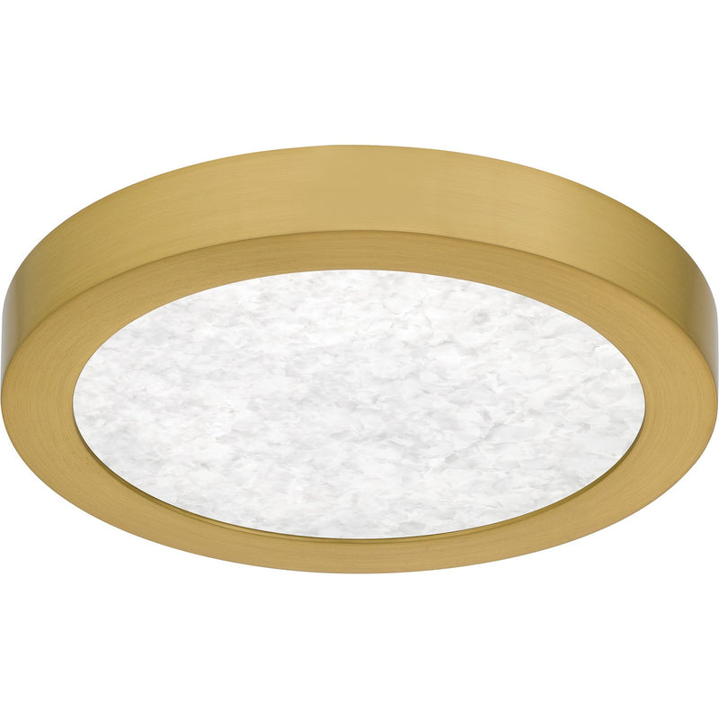 Quoizel OSTA1708BRG LED Flush Mount, Brushed Gold